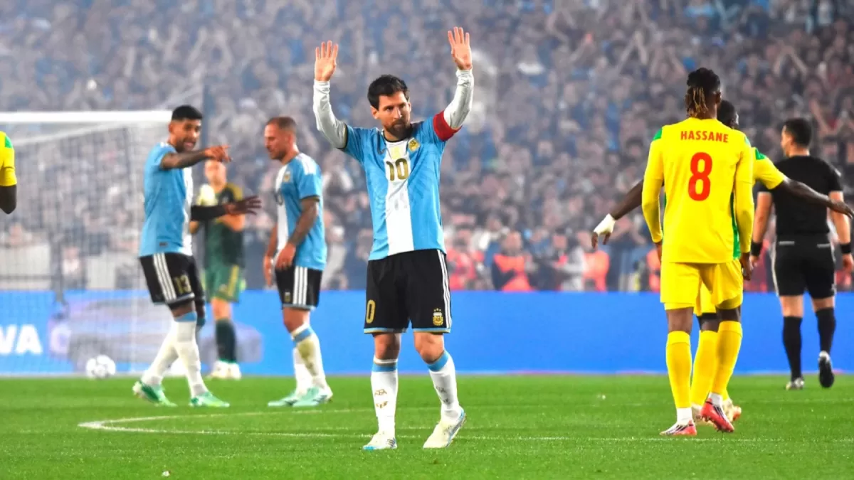 La despedida de Messi: gol de Leo y victoria argentina en el Monumental