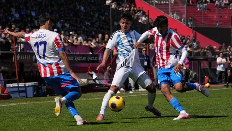 La Selección argentina Sub 19 cayó 2-1 ante Paraguay en su estreno en los Juegos Suramericanos