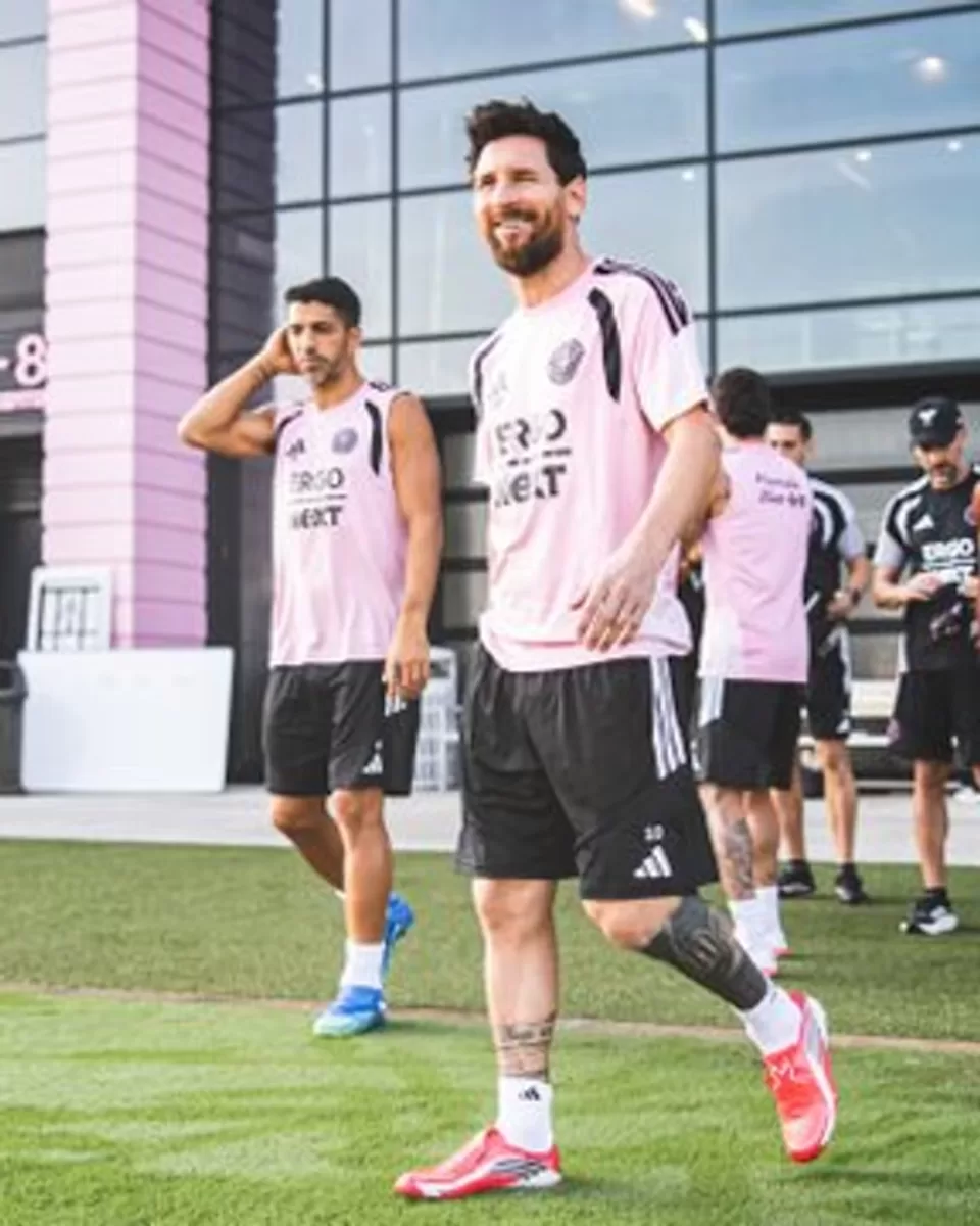 Lionel Messi volvió a los entrenamientos del Inter Miami tras despedirse de la selección. - Foto: Agencia NA (Inter Miami)