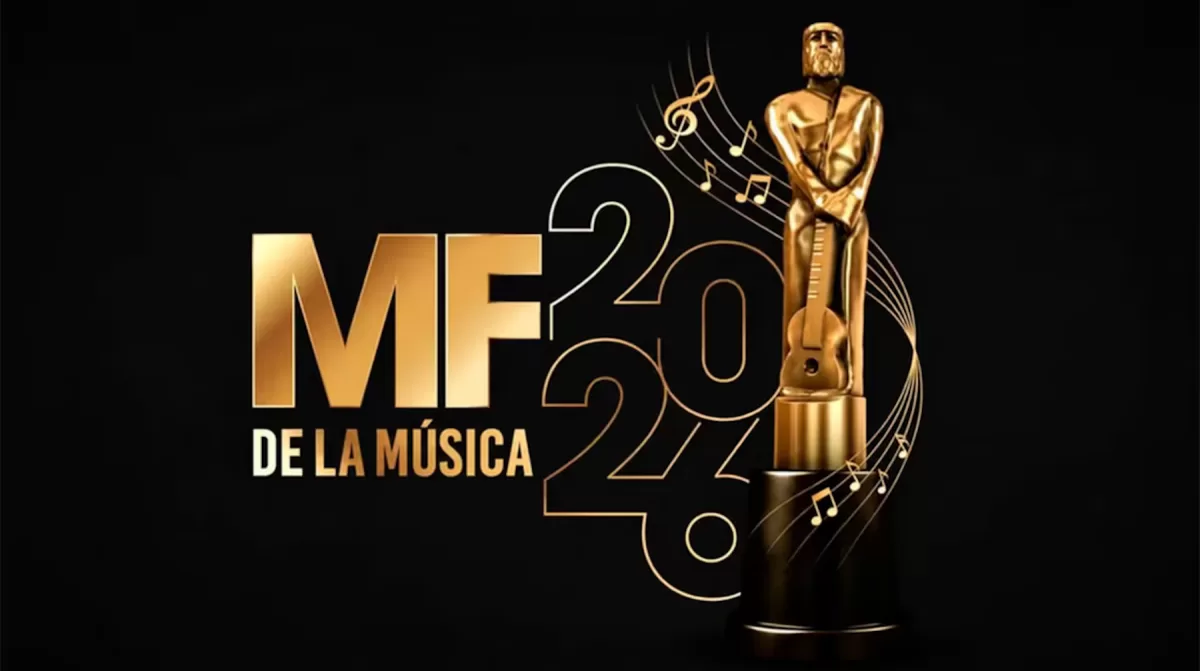 Todos los ganadores en la primera edición de los Martín Fierro de la Música 2026. Foto: Agencia NA - Redes sociales