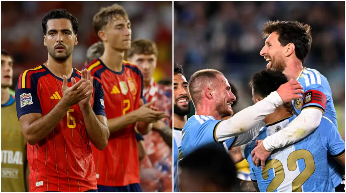 Se dio a conocer el nuevo ranking FIFA luego de los amistosos y la Nations League: cómo quedó la Selección argentina. (Foto: EFE/Reuters)