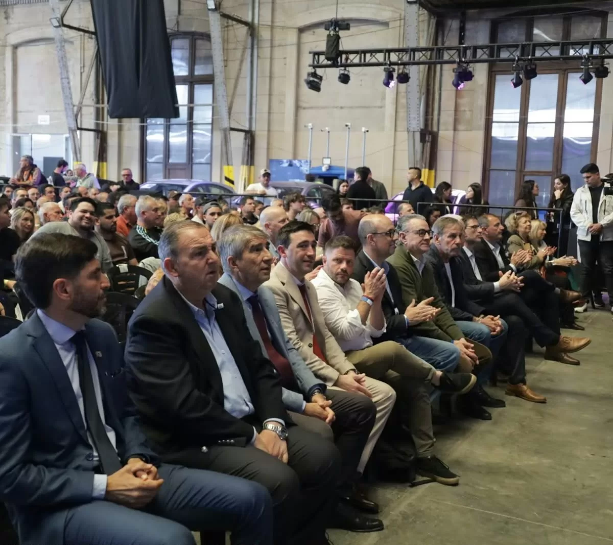 Poletti acompañó la sexta subasta de bienes incautados al delito en la Estación Belgrano - MCSF
