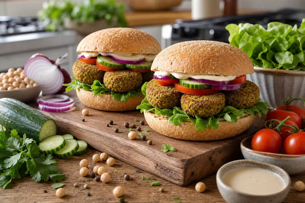 Receta de hamburguesas de falafel, rápida y fácil (Imagen Ilustrativa Infobae)
