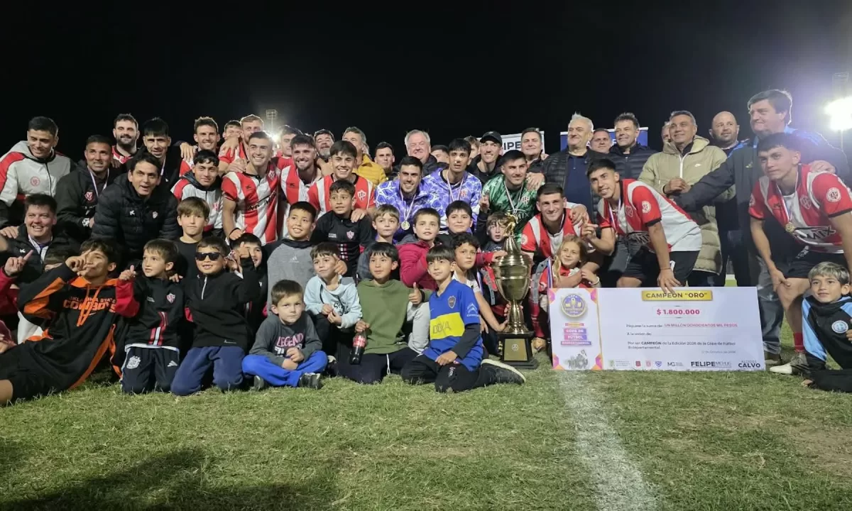 Sportivo Suardi se consagró campeón de ORO de la «exitosa» Copa Bi-Departamental Castellanos – San Cristóbal 2026. Prensa Senador Felipe Michlig