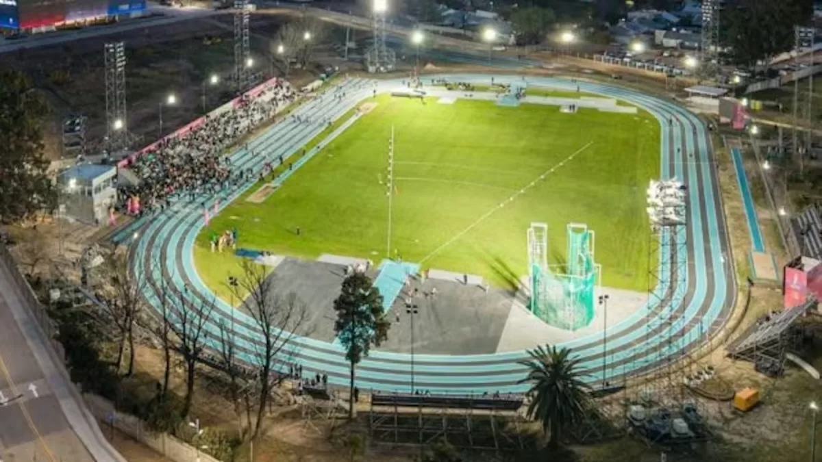 La pista del CARD Pedro A. Candioti de Santa Fe será escenario del Sudamericano U23 de atletismo.. - UNO Santa Fe