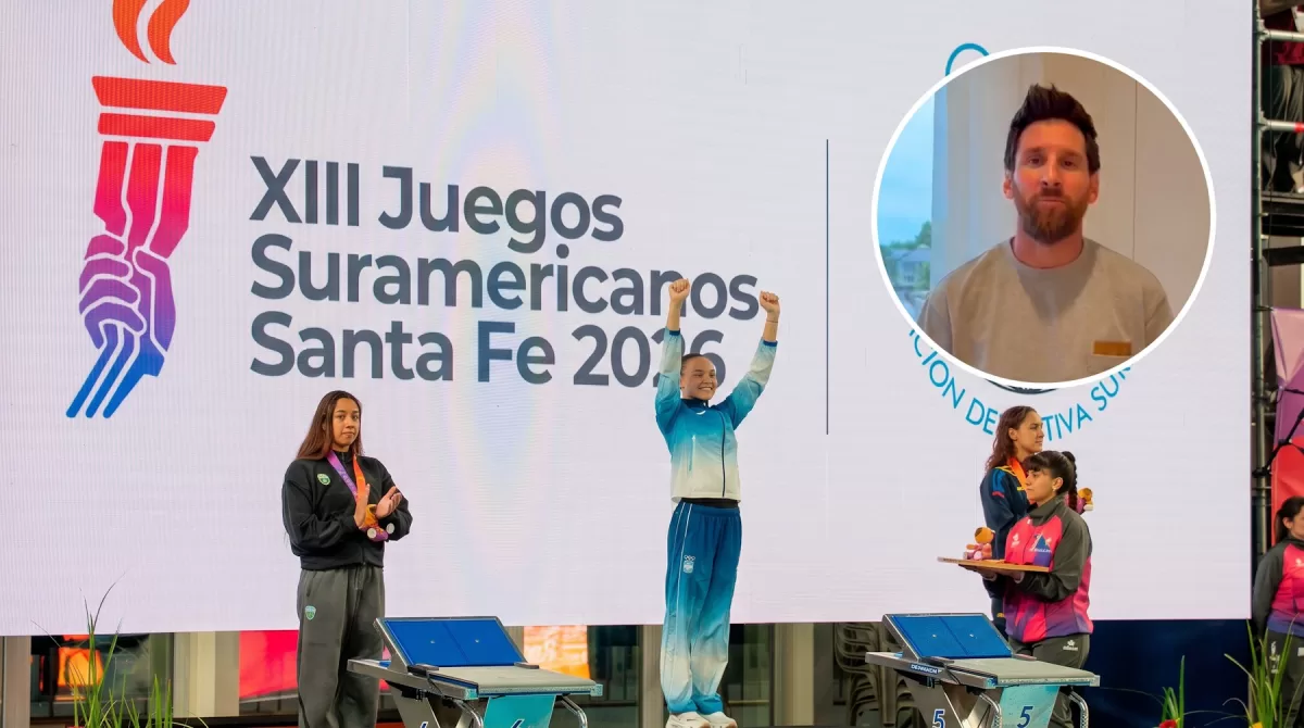 Video: el especial saludo de Lionel Messi a los deportistas argentinos que compiten en los Juegos Suramericanos Santa Fe 2026- Infobae