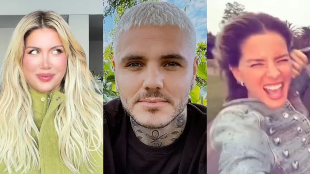 Wanda Nara opinó sobre la inhabilitación de Mauro Icardi para conducir tras el polémico video que publicó la China Suárez (Foto: Instagram /wandanara /mauroicardi /sangrejaponesa)