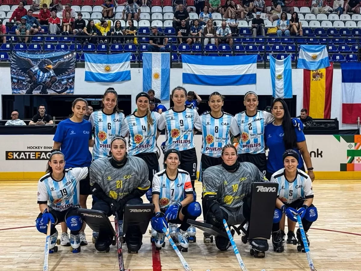 Las Aguilas arrancaron con todo en los World Skate Games de Asunción. - Foto: @CNTHdP.