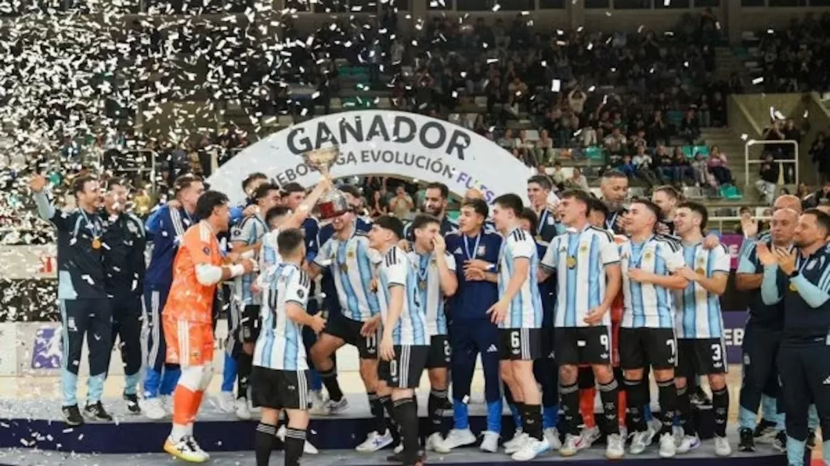 Argentina celebró en Santa Fe: ganó la Zona Sur de la Liga Evolución de Futsal - UNO Santa Fe